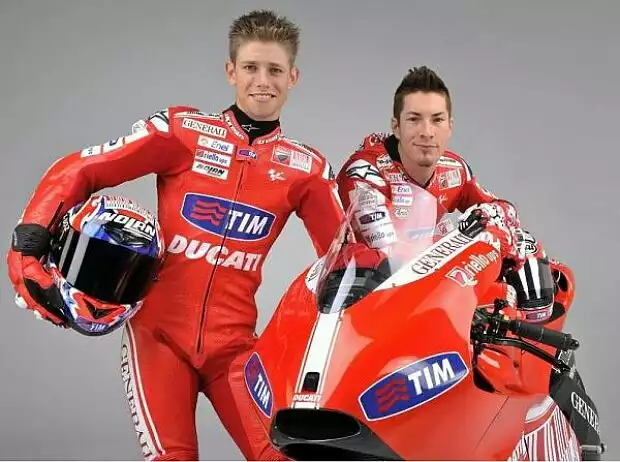 Casey Stoner, Nicky Hayden Titel-Bild zur News: Casey Stoner, Nicky Hayden