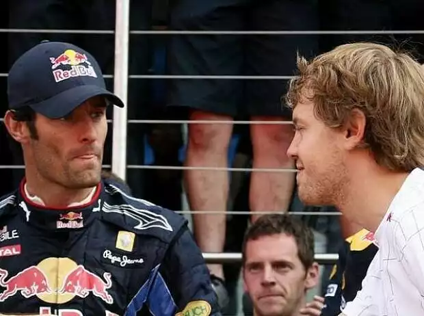 Mark Webber, Sebastian Vettel Titel-Bild zur News: Mark Webber, Sebastian Vettel