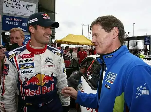 Titel-Bild zur News: Sébastien Ogier, Malcolm Wilson