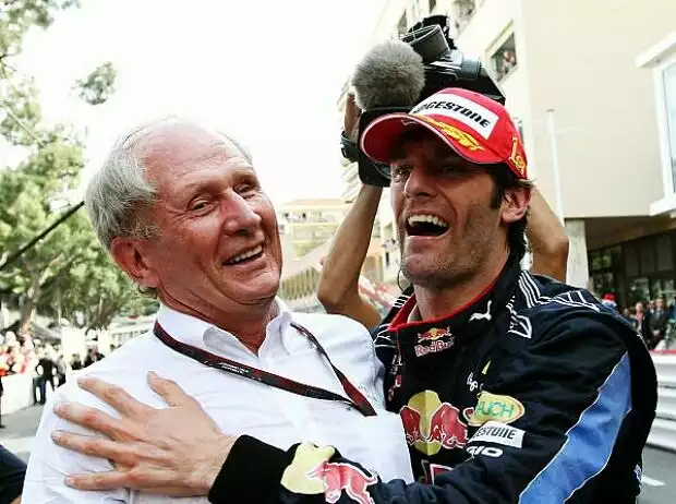 Helmut Marko und Mark Webber Titel-Bild zur News: Helmut Marko und Mark Webber