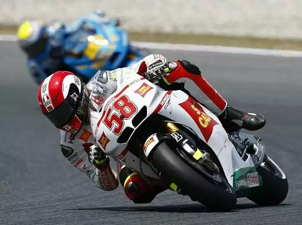 Marco Simoncelli Titel-Bild zur News: Marco Simoncelli