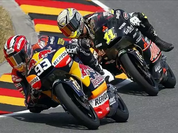 Marc Márquez, Sandro Cortese Titel-Bild zur News: Marc Márquez, Sandro Cortese
