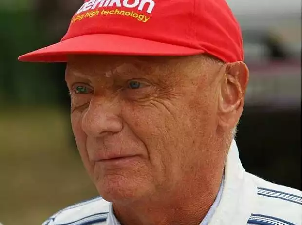 Niki Lauda, Hockenheimring Titel-Bild zur News: Niki Lauda, Hockenheimring