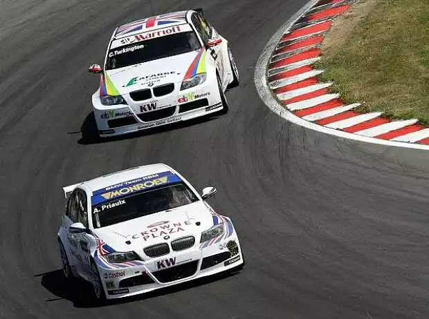 Colin Turkington, Andy Priaulx Titel-Bild zur News: Colin Turkington, Andy Priaulx