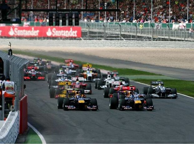 Start in Silverstone 2010 Start in Silverstone 2010