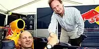 Adrian Newey (Technischer Direktor), Christian Horner (Teamchef)