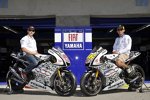 Jorge Lorenzo und Valentino Rossi (Yamaha) 