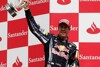 Bild zum Inhalt: Vettel mit Podium zufrieden