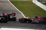 Sébastien Buemi (Toro Rosso), Jaime Alguersuari (Toro Rosso) 