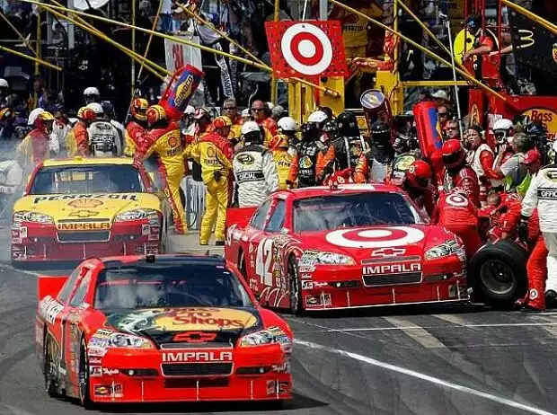 Jamie McMurray, Juan Pablo Montoya Titel-Bild zur News: Jamie McMurray, Juan Pablo Montoya