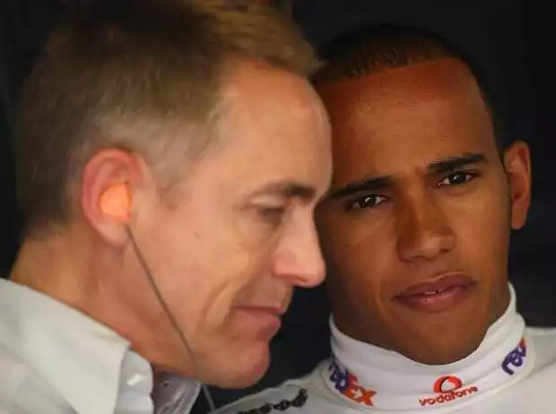 Lewis Hamilton, Martin Whitmarsh (Teamchef) Titel-Bild zur News: Lewis Hamilton, Martin Whitmarsh (Teamchef)