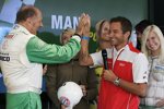 Hans-Joachim Stuck und Timo Scheider (Abt-Audi) 