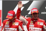 Felipe Massa (Ferrari) Fernando Alonso (Ferrari) 