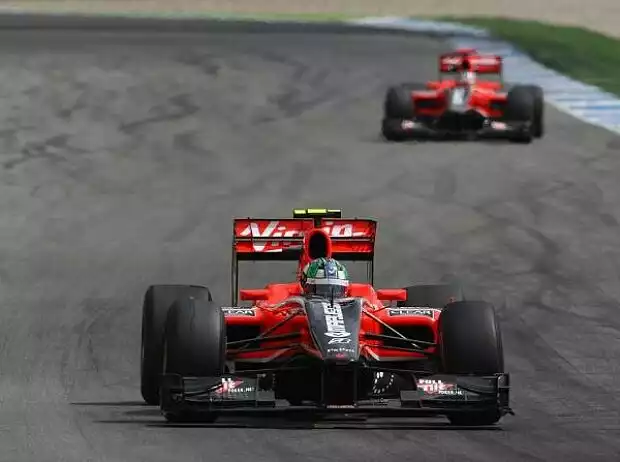 Lucas di Grassi, Timo Glock Titel-Bild zur News: Lucas di Grassi, Timo Glock