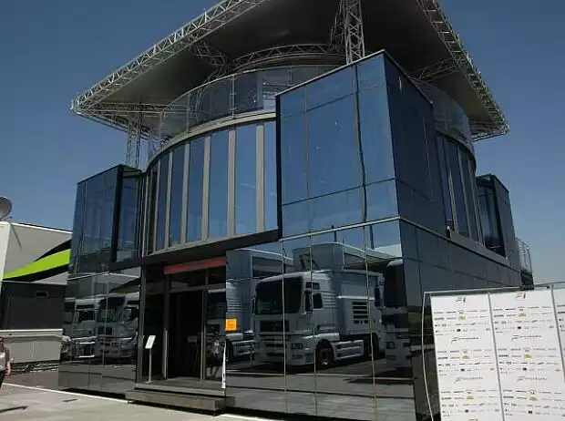 Force India Motorhome Titel-Bild zur News: Force India Motorhome