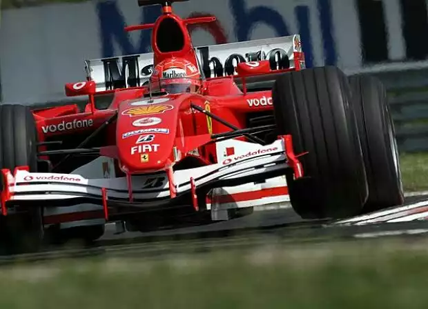 Michael Schumacher (Ferrari F2005) Titel-Bild zur News: Michael Schumacher (Ferrari F2005)