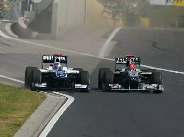 Michael Schumacher, Rubens Barrichello Titel-Bild zur News: Michael Schumacher, Rubens Barrichello