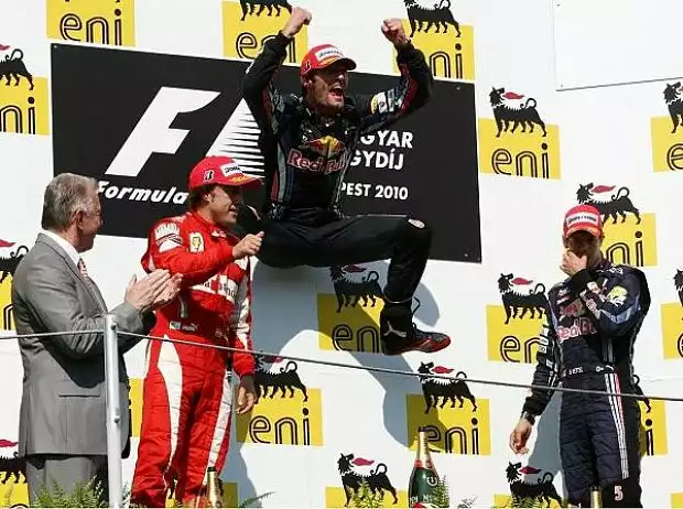 Fernando Alonso, Mark Webber, Sebastian Vettel Titel-Bild zur News: Fernando Alonso, Mark Webber, Sebastian Vettel