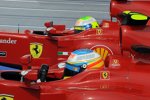 Felipe Massa und Fernando Alonso (Ferrari)