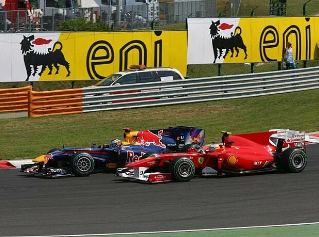 Sebastian Vettel und Fernando Alonso