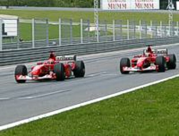 Schumacher und Barrichello