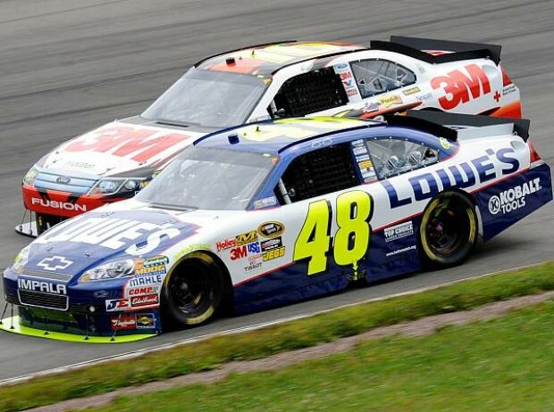 Greg Biffle, Jimmie Johnson Greg Biffle, Jimmie Johnson
