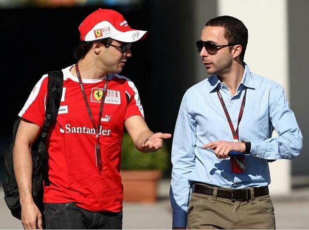 Titel-Bild zur News: Felipe Massa, Nicolas Todt