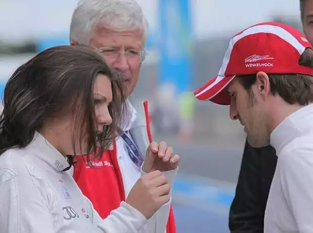 Markus Winkelhock, Katherine Legge Titel-Bild zur News: Markus Winkelhock, Katherine Legge