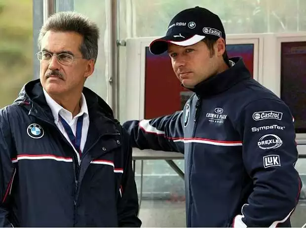 Andy Priaulx, Mario Theissen (BMW Motorsport Direktor) Titel-Bild zur News: Andy Priaulx, Mario Theissen (BMW Motorsport Direktor)