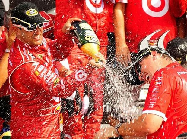 Juan Pablo Montoya Brian Pattie Crewchief Juan Pablo Montoya Brian Pattie Crewchief