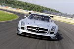 Bernd Schneider bei Testfahrten im SLS AMG GT3