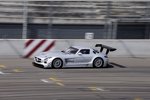 Bernd Schneider bei Testfahrten im SLS AMG GT3