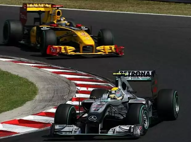 Nico Rosberg, Robert Kubica Titel-Bild zur News: Nico Rosberg, Robert Kubica