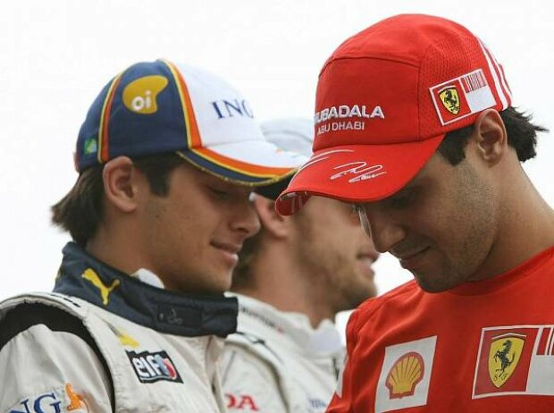 Titel-Bild zur News: Nelson Piquet Jr., Felipe Massa