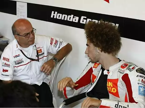 Marco Simoncelli Titel-Bild zur News: Marco Simoncelli