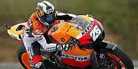 Bild zum Inhalt: Samstagvormittag: Pedrosa vor Lorenzo
