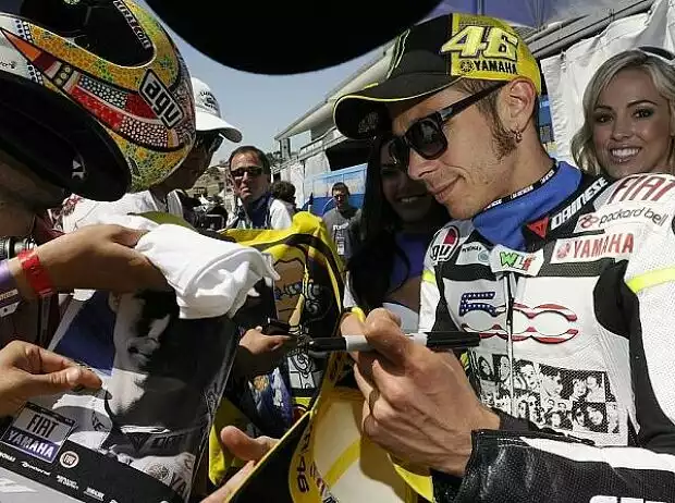 Valentino Rossi Titel-Bild zur News: Valentino Rossi