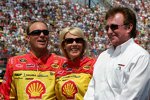 Kevin Harvick, DeLana Harvick und Richard Childress 