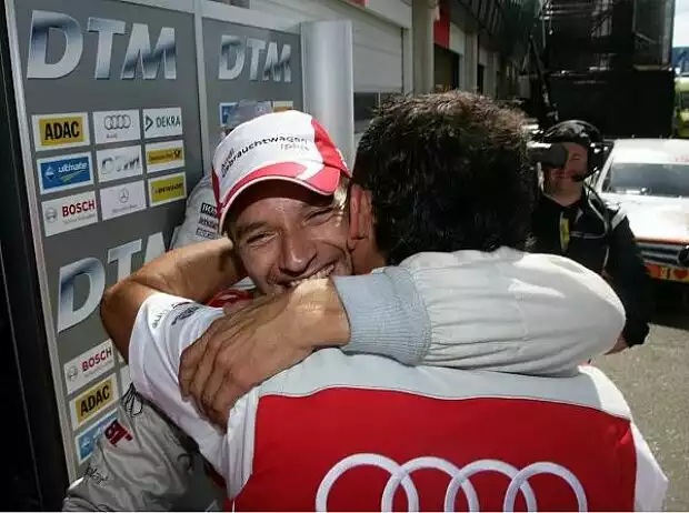 Titel-Bild zur News: Timo Scheider und Hans-Jürgen Abt