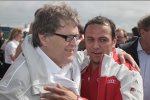 Norbert Haug (Mercedes-Motorsportchef) und Christian Abt (Phoenix-Audi) 