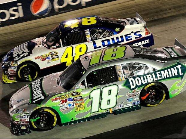 Kyle Busch, Jimmie Johnson Kyle Busch, Jimmie Johnson