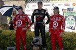 Scott Dixon (Ganassi) Will Power (Penske) Dario Franchitti (Ganassi) 