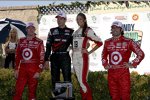 Scott Dixon (Ganassi) Will Power (Penske) Dario Franchitti (Ganassi) 