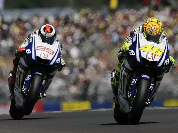 Valentino Rossi, Jorge Lorenzo Titel-Bild zur News: Valentino Rossi, Jorge Lorenzo