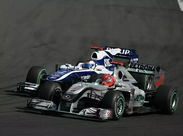 Michael Schumacher, Rubens Barrichello Titel-Bild zur News: Michael Schumacher, Rubens Barrichello