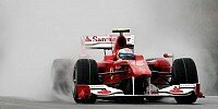 Bild zum Inhalt: Regen im ersten Training: Alonso vor Hamilton
