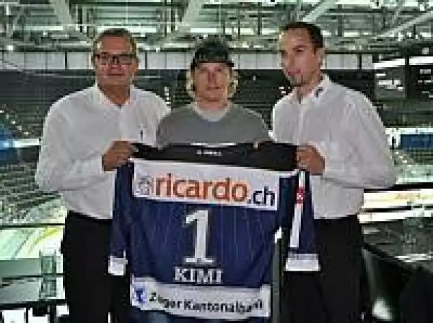 Kimi Räikkönen und Roland Staerkle Titel-Bild zur News: Kimi Räikkönen und Roland Staerkle