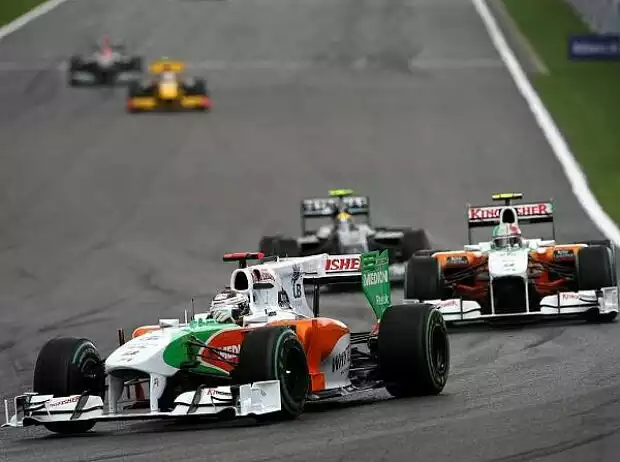 Vitantonio Liuzzi, Adrian Sutil Titel-Bild zur News: Vitantonio Liuzzi, Adrian Sutil