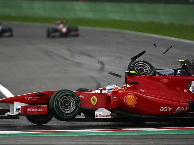 Titel-Bild zur News: Fernando Alonso, Rubens Barrichello