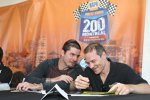 Patrick Carpentier und Jacques Villeneuve